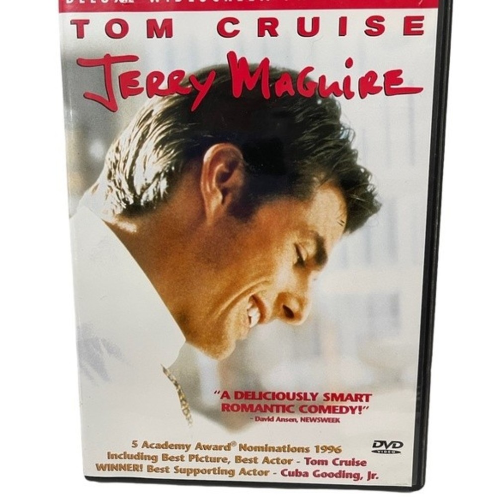 Jerry MaGuire DVD 90s Romcom Deluxe Wide Screen Romantic Comedy Tom Cruise